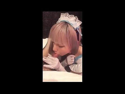 ❤️ Японски идол [mayuka], костюм на френска прислужница, част 1, свирка и дрънкане с лосион ❤️❌ Анално порно в bg.shufflesex.ru ☑